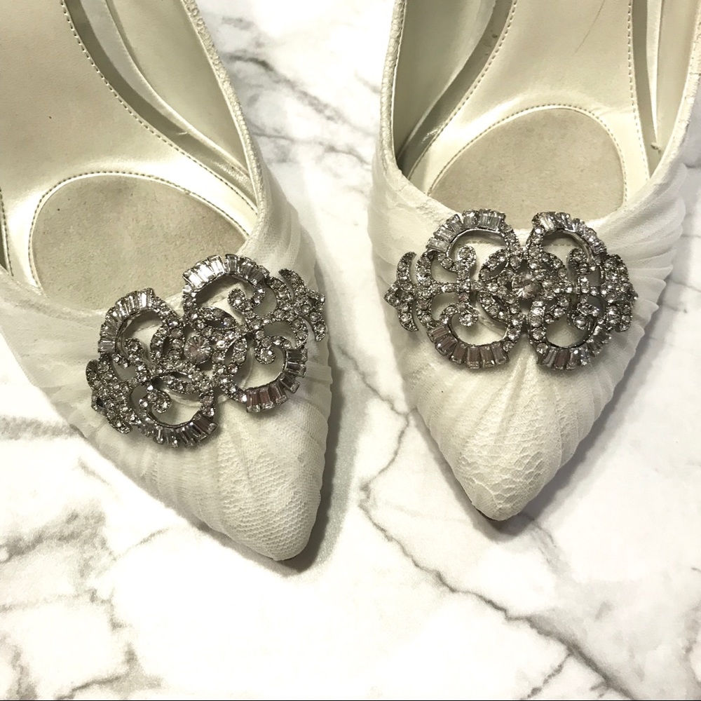 Zac Posen bride lace shoes - Picture 2 of 7